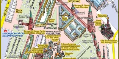Moskuko Plaza gorria mapa